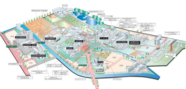 岐阜大学キャンパスマップ