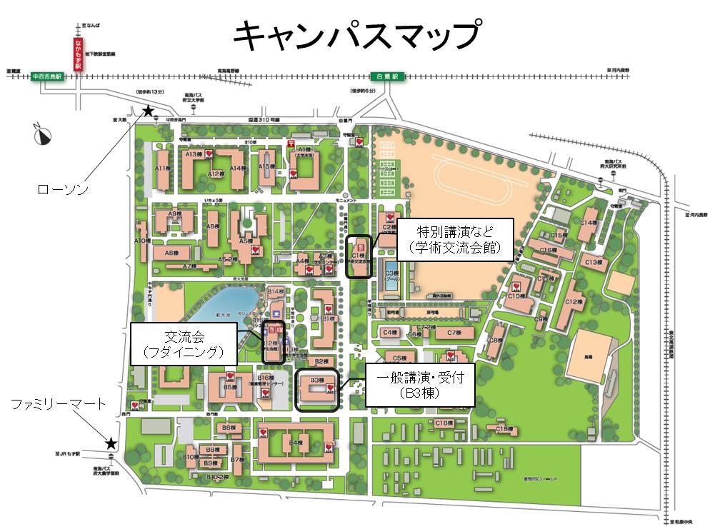 キャンパスマップ